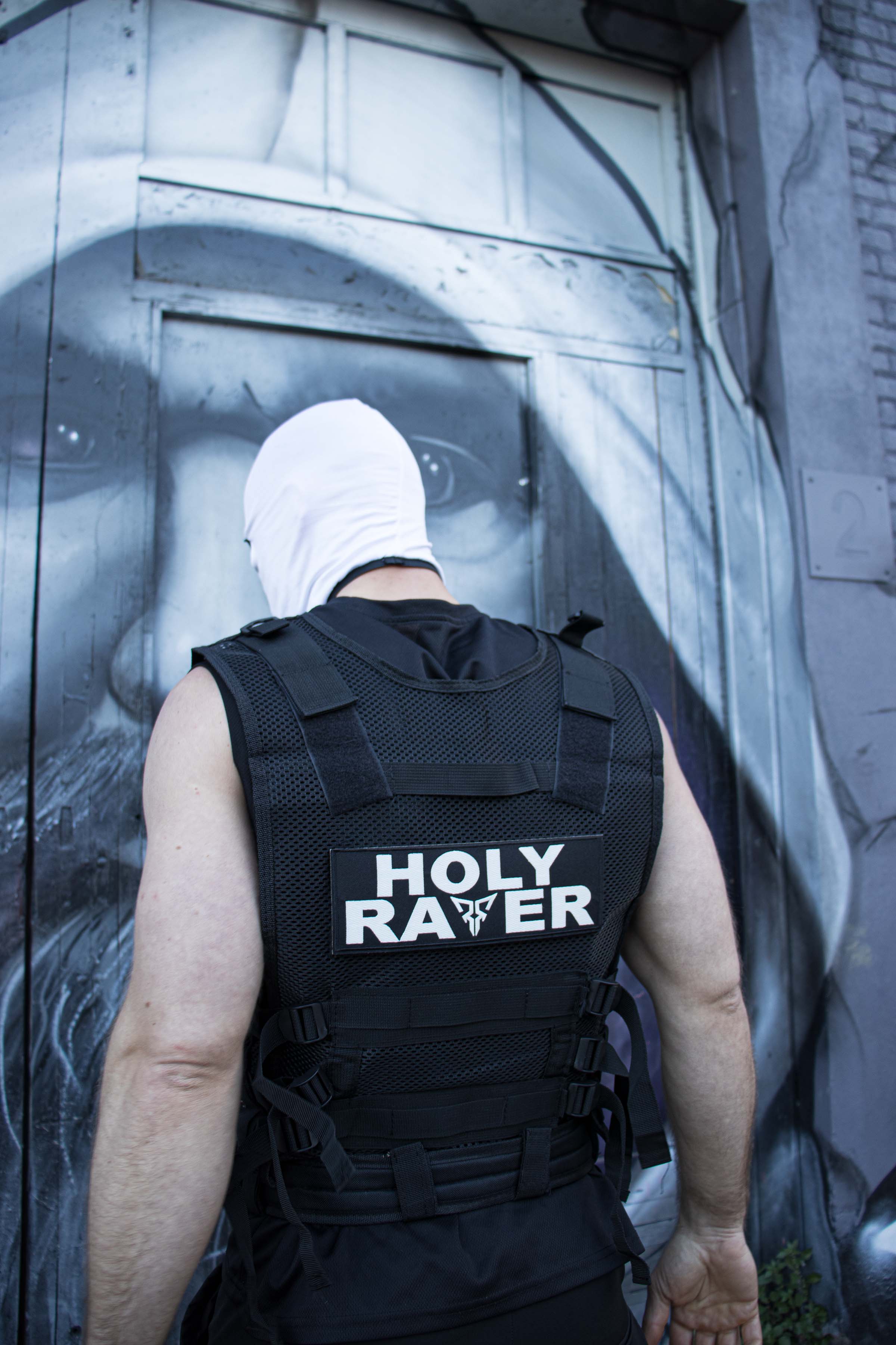 Holy Raver Vest - Men - Black (LIMITED PRE-ORDER)