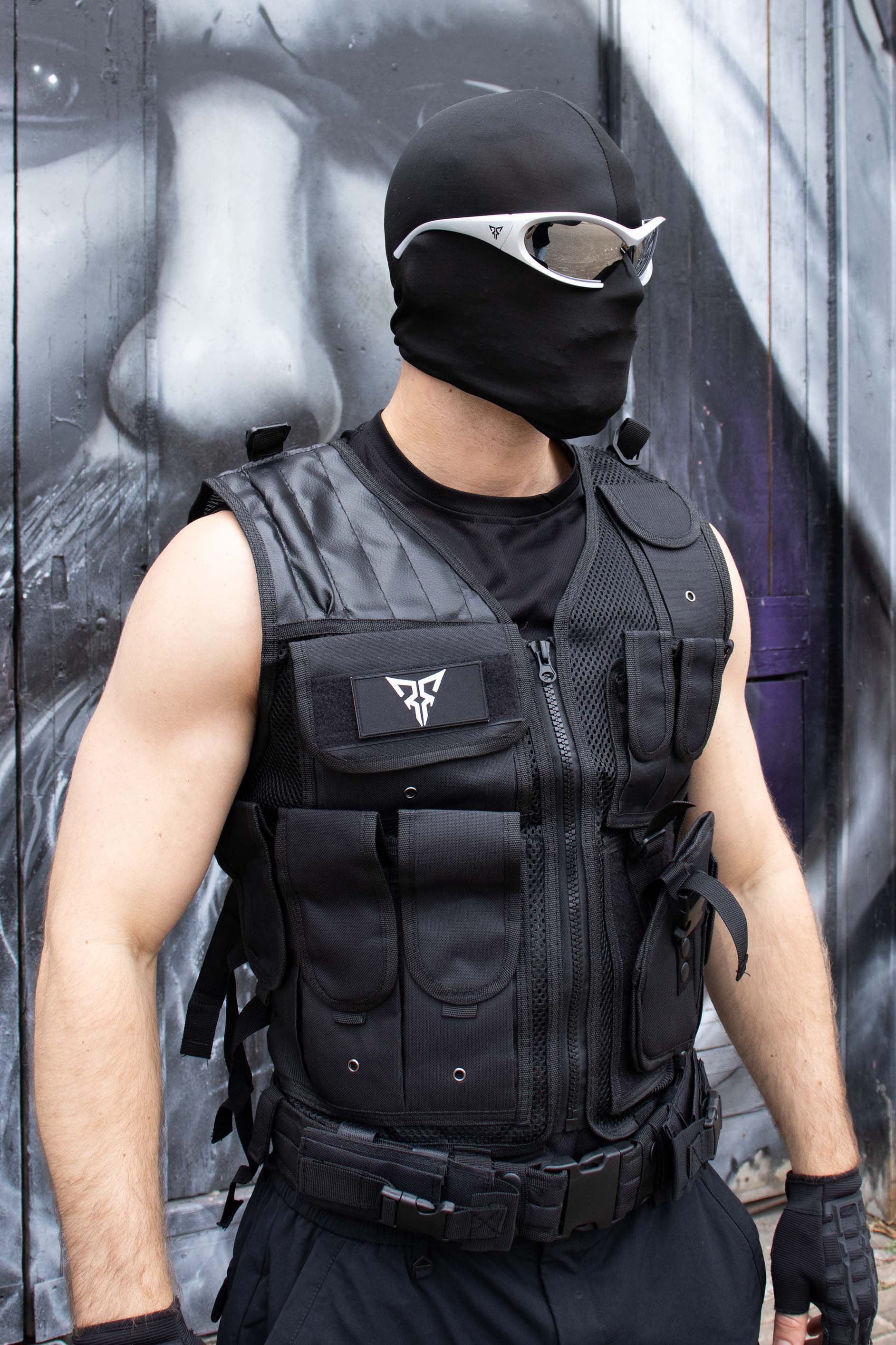 Holy Raver Vest - Heren - Zwart (LIMITED EDITION)