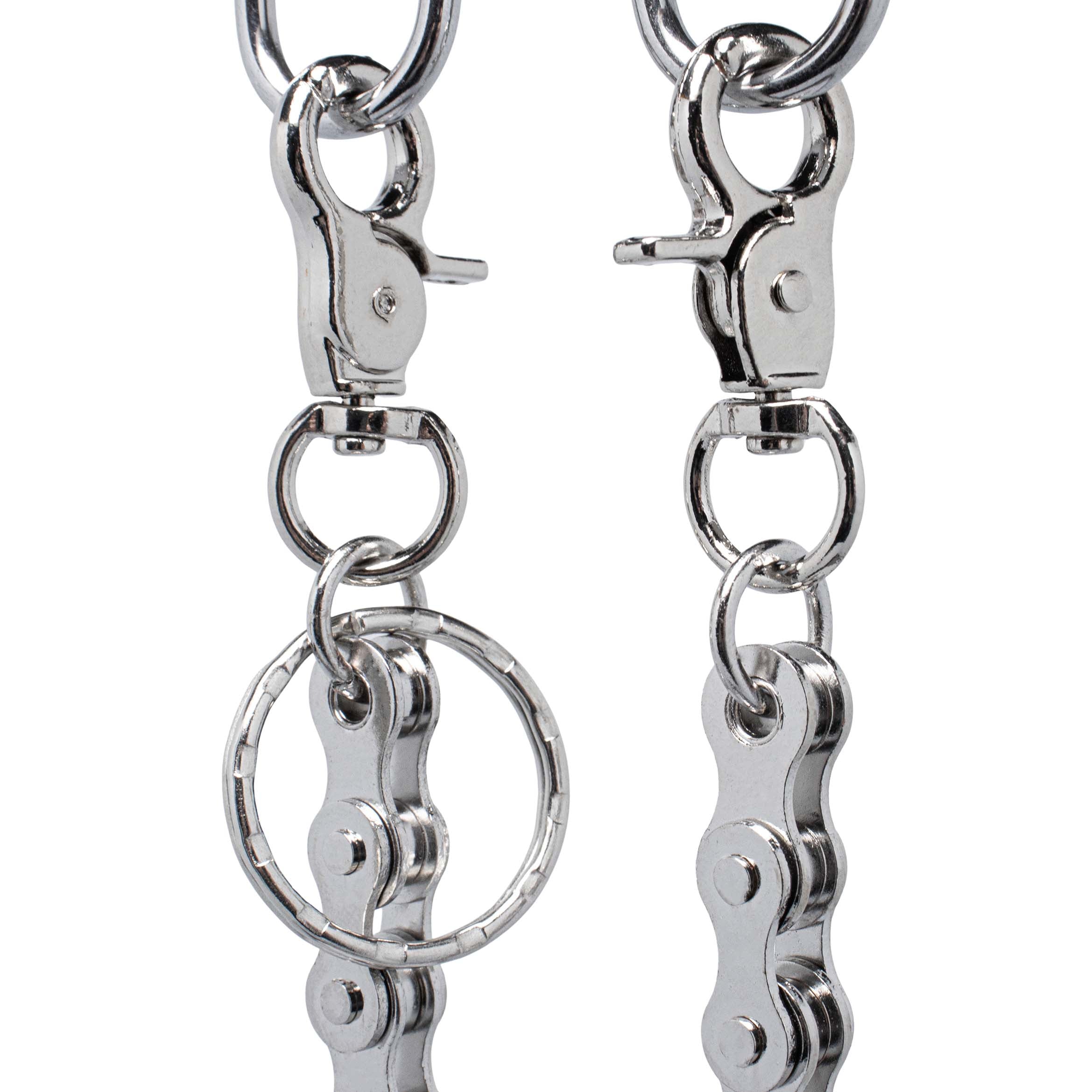 broekketting biker close up sluiting