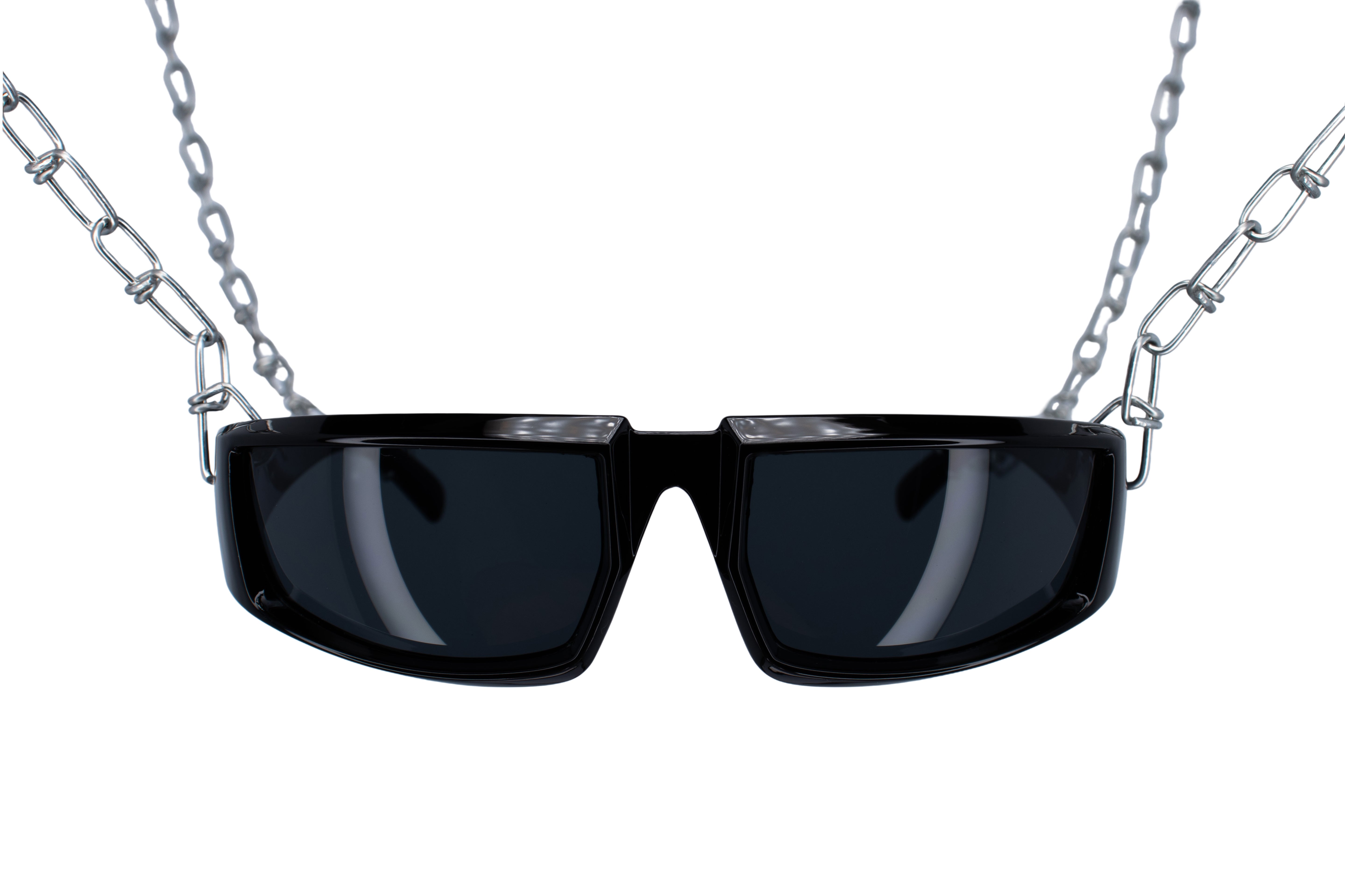 black obex cool rave sunglasses hardtechno raw front