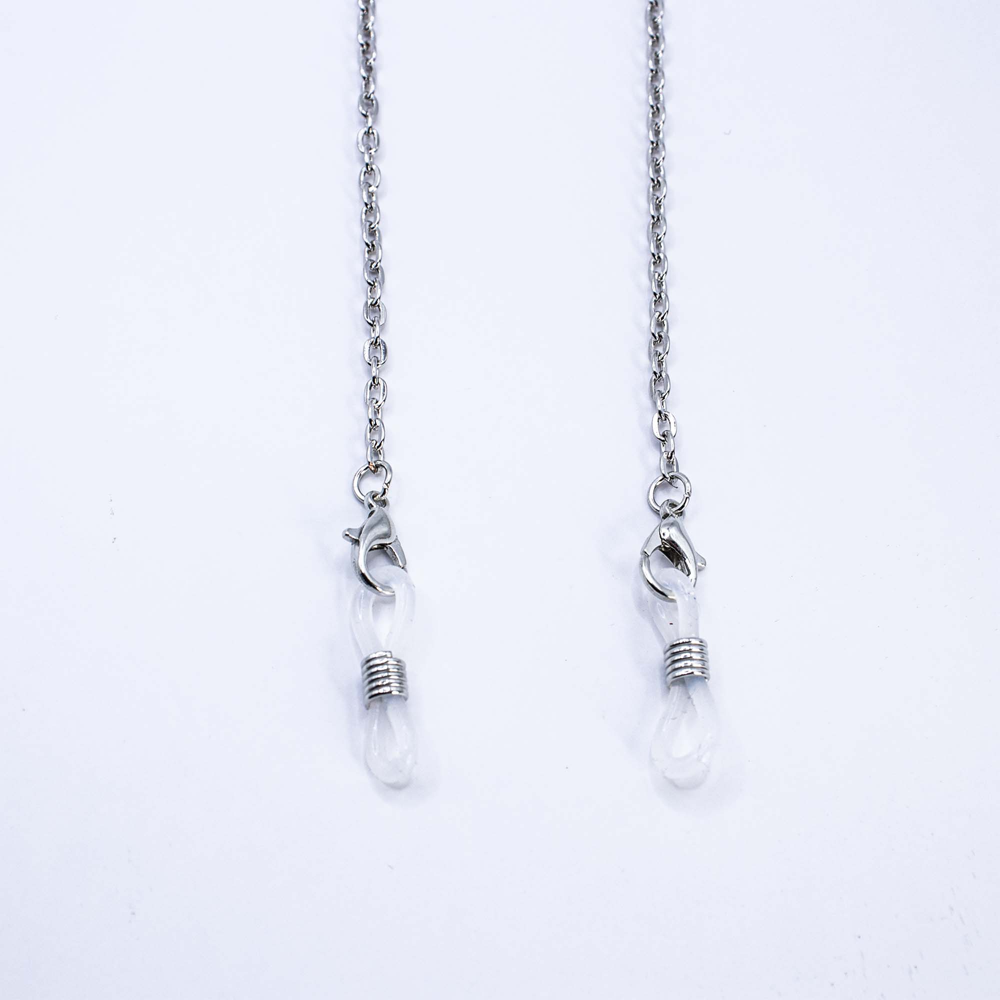 Close up schakels en sluiting brillenketting 'holy'