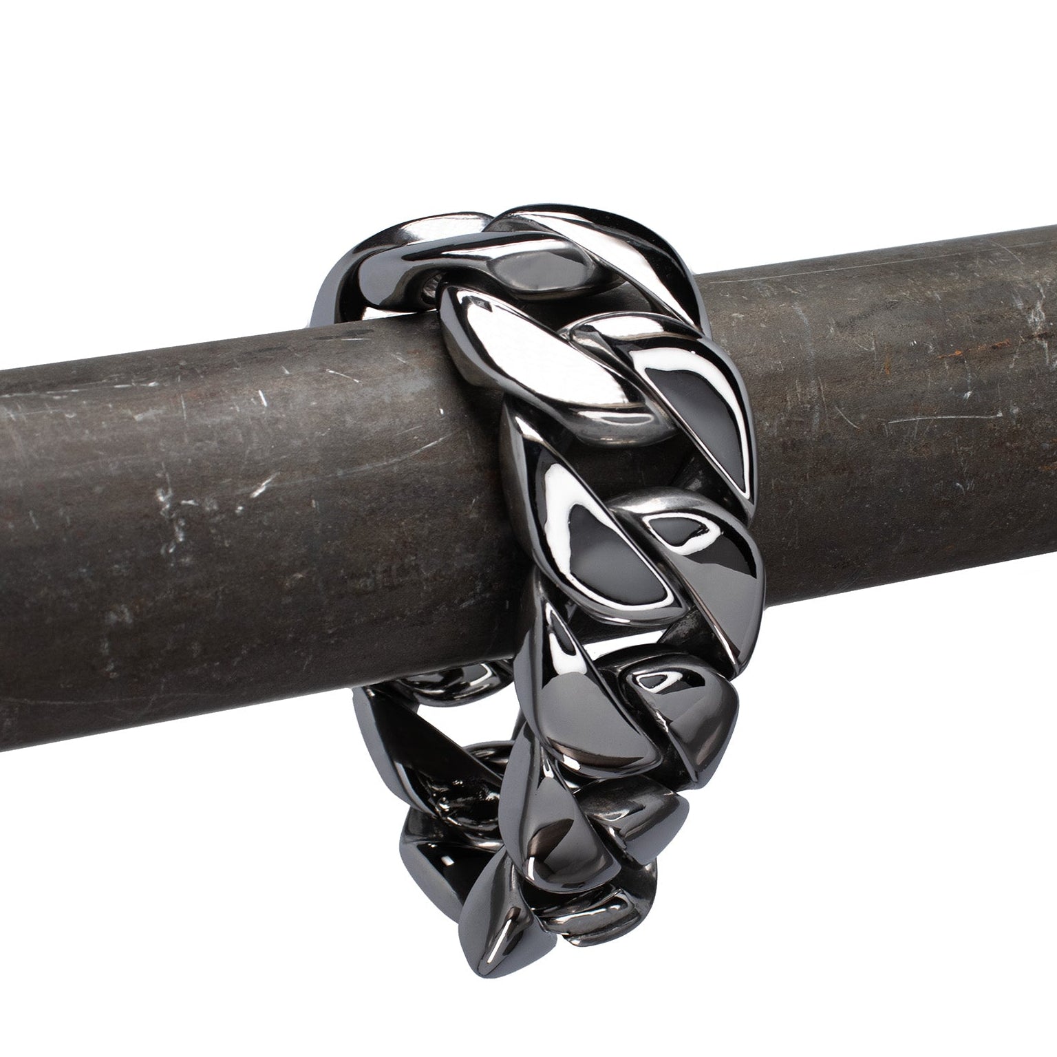 cuban chain 32mm rave festival underground bolt