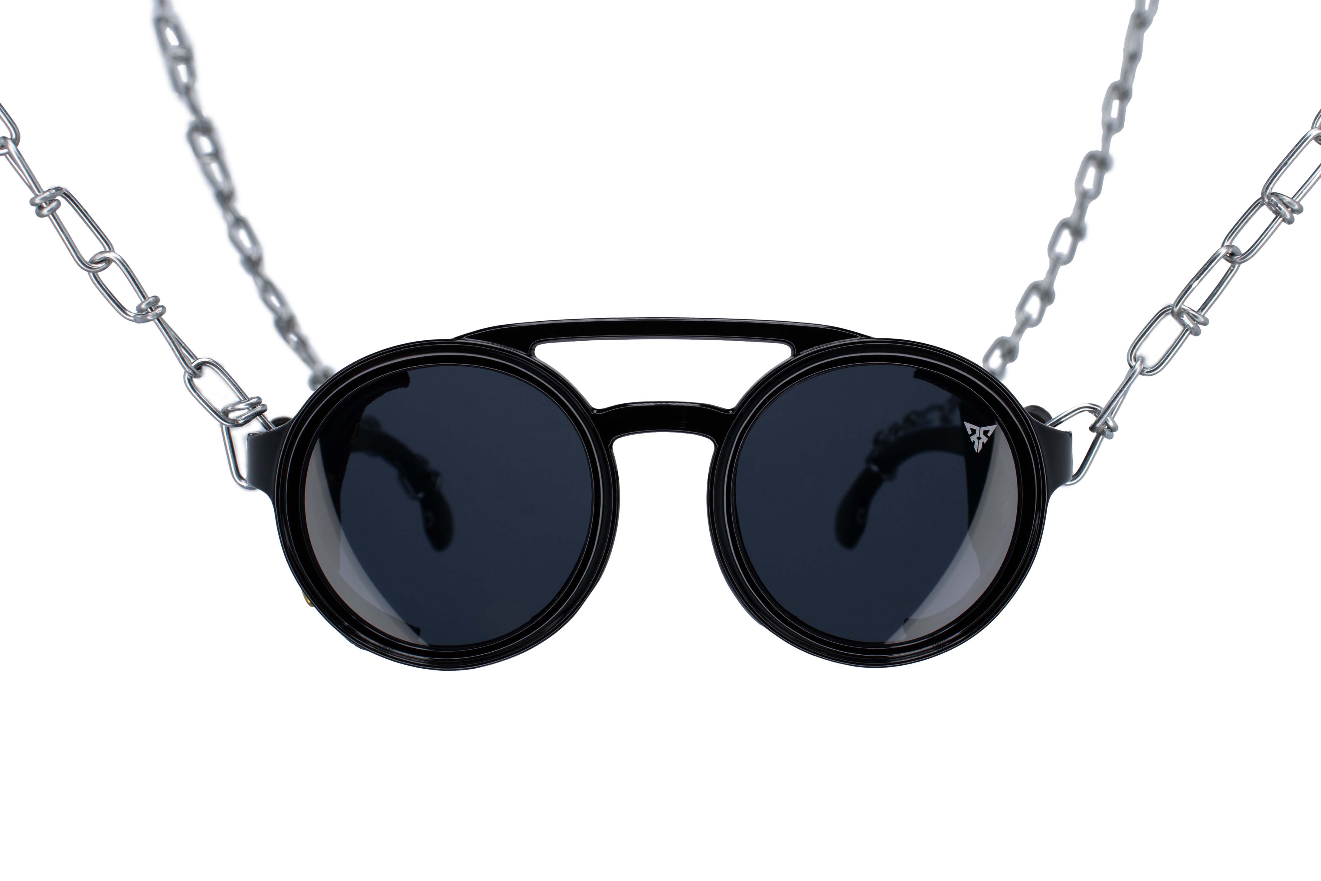 rave bril falco zwart voorkant