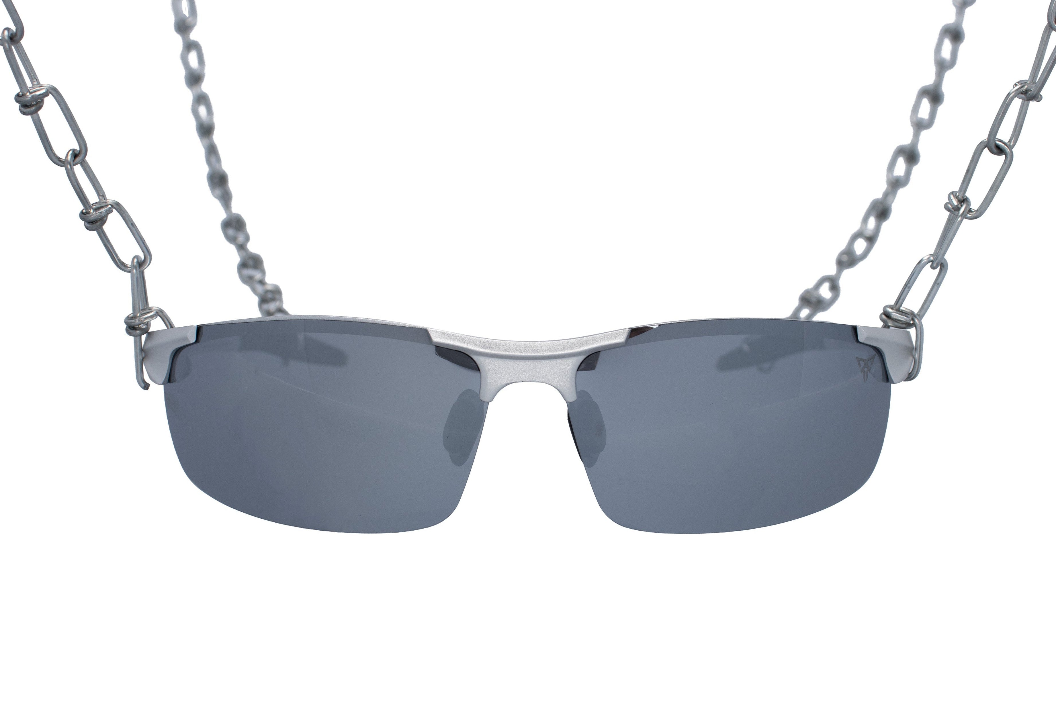 rave glasses saxum silver mirror regulair festival