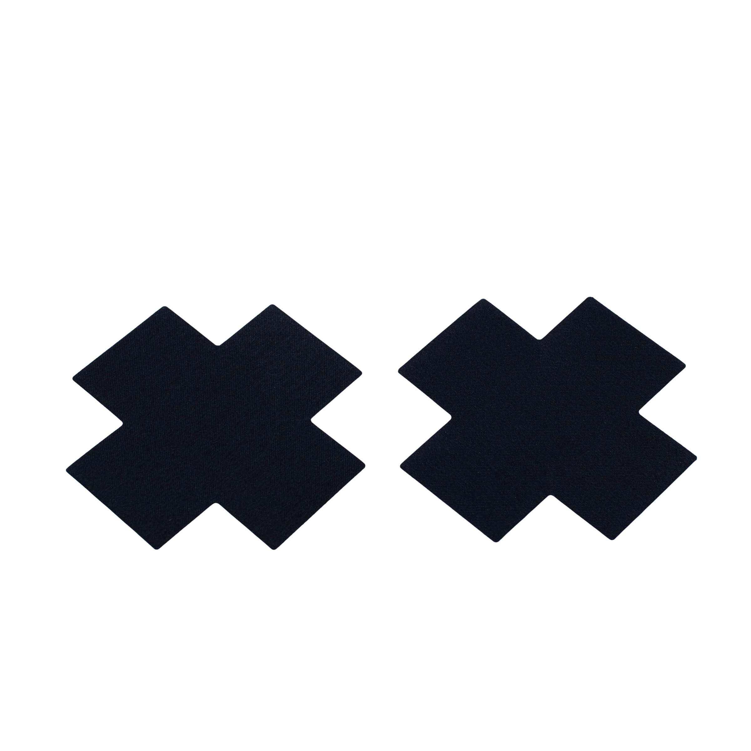 Tepelplakkers kruis met zwarte print