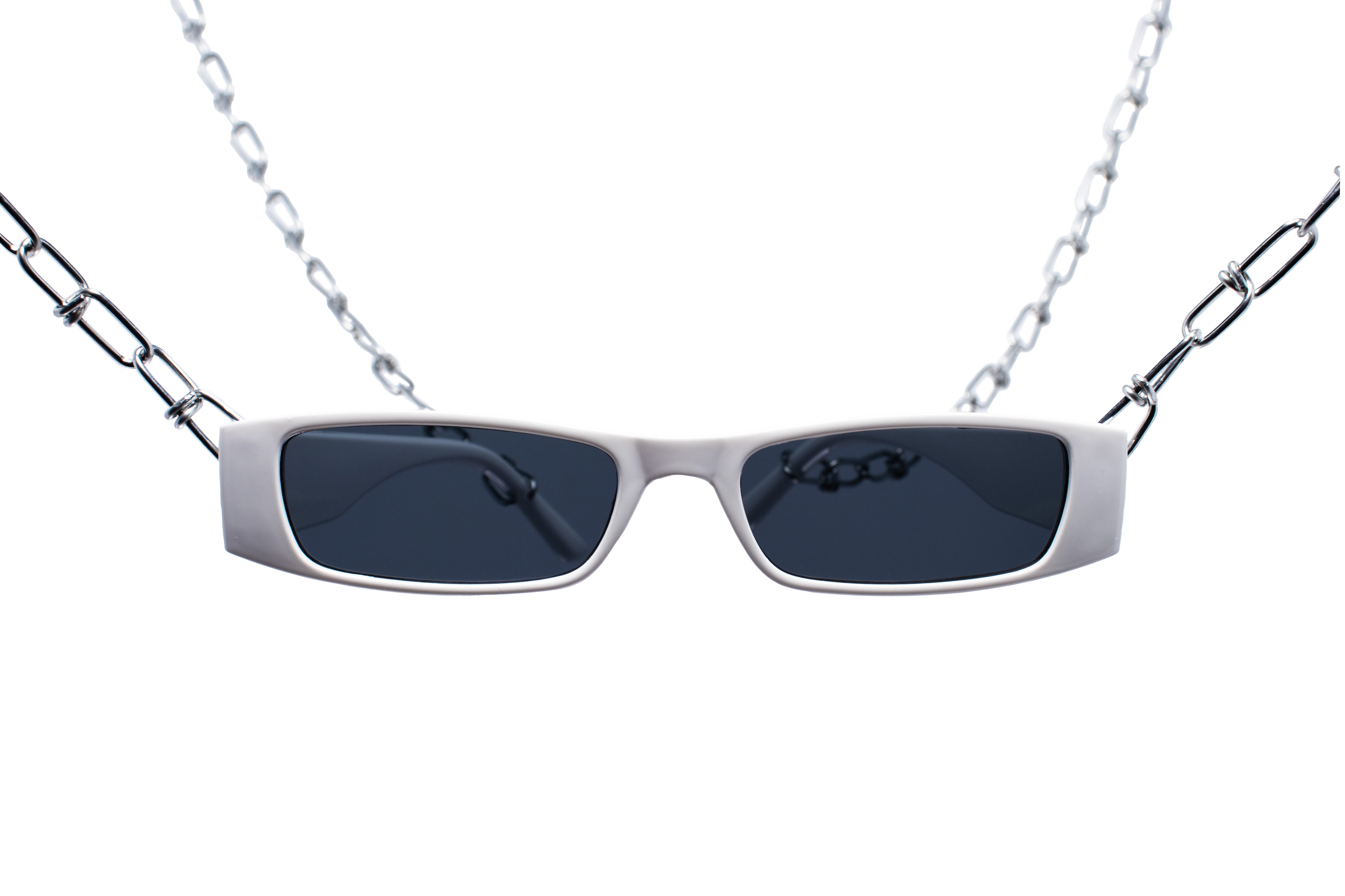 techno rave glasses ferox white small festival front #kleur_wit