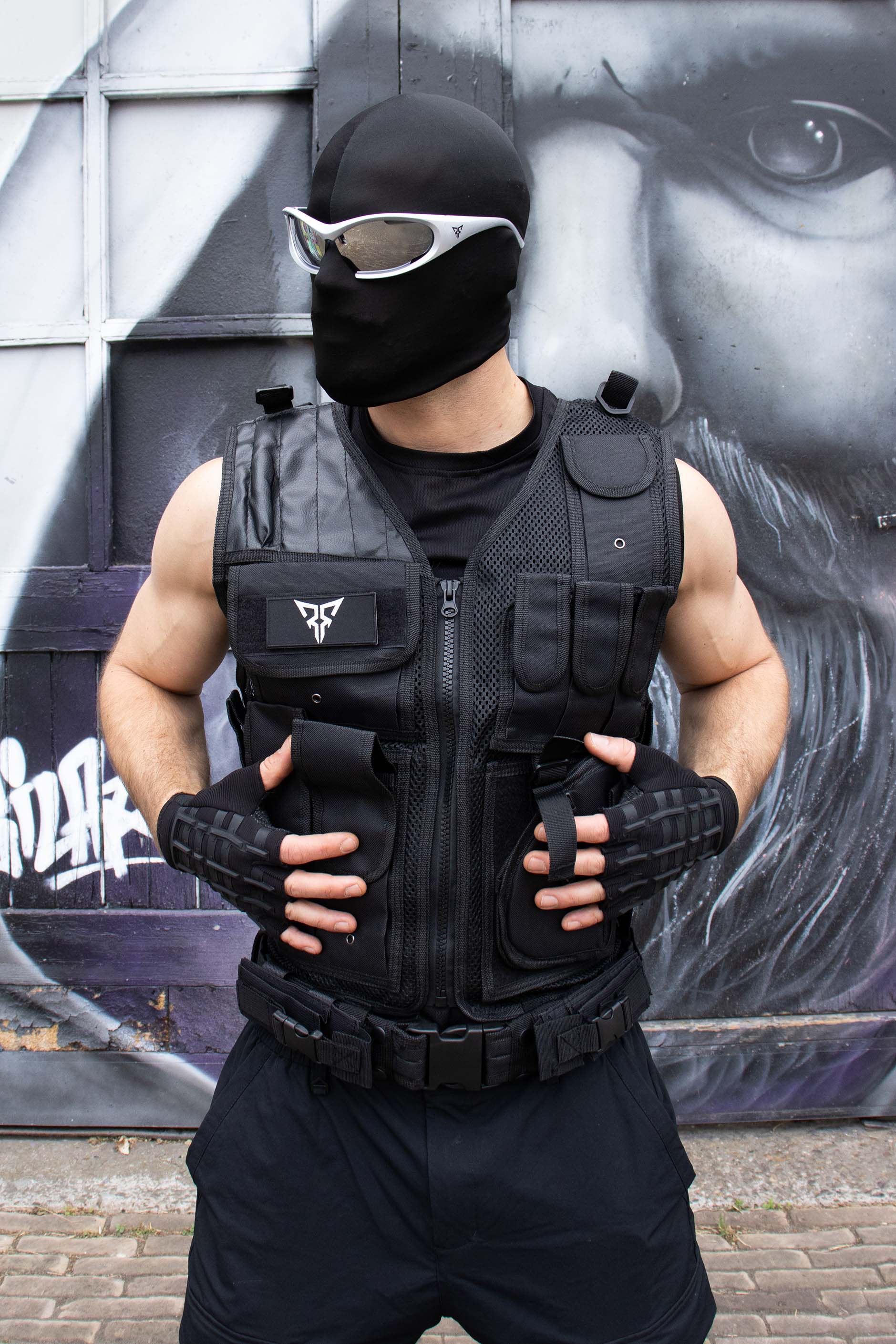 Holy Raver Vest - Heren - Zwart (LIMITED EDITION)