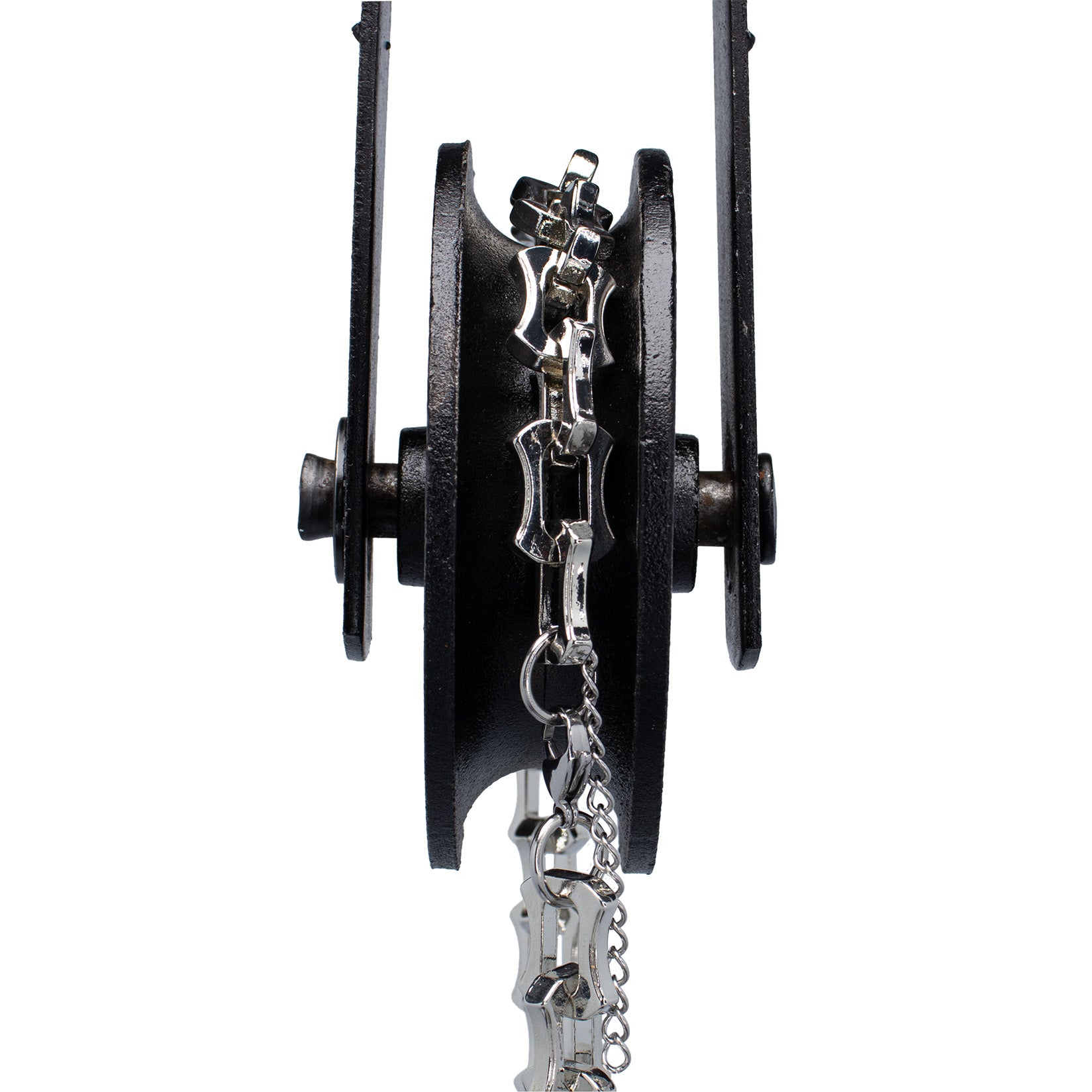 rave chain bones silver stainless steel 