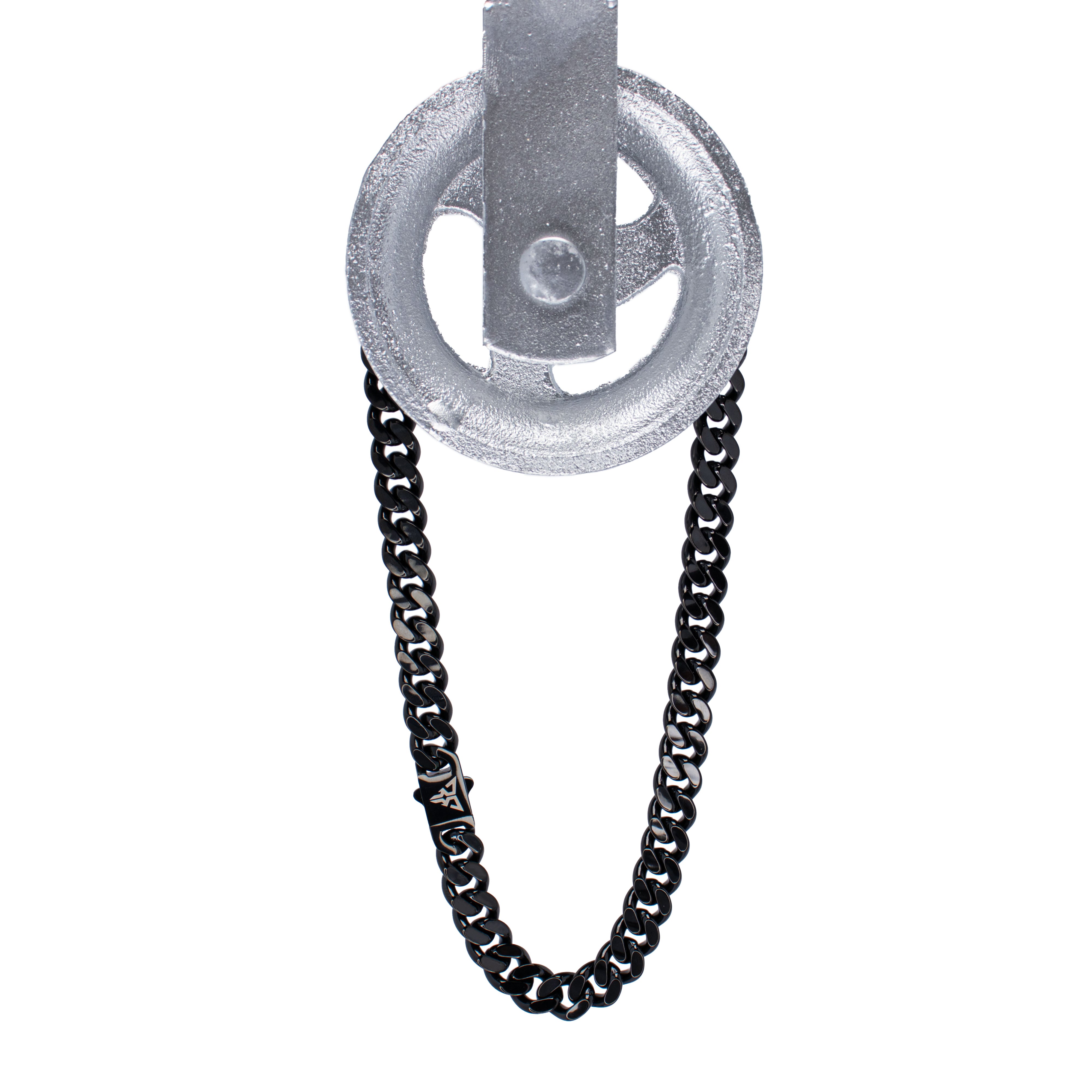 Ketting 'RR Cuban Chain 12MM' - Unisex - Zwart