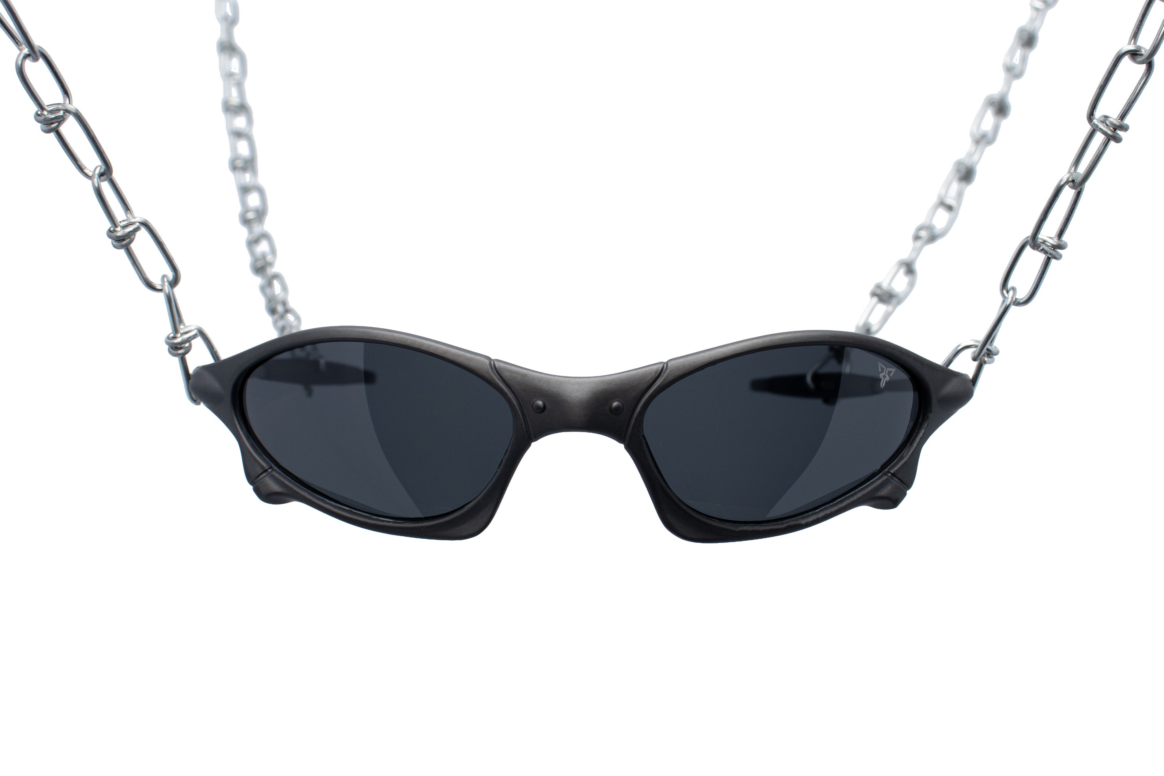 rave glasses fulgur black small festival front #kleur_zwart